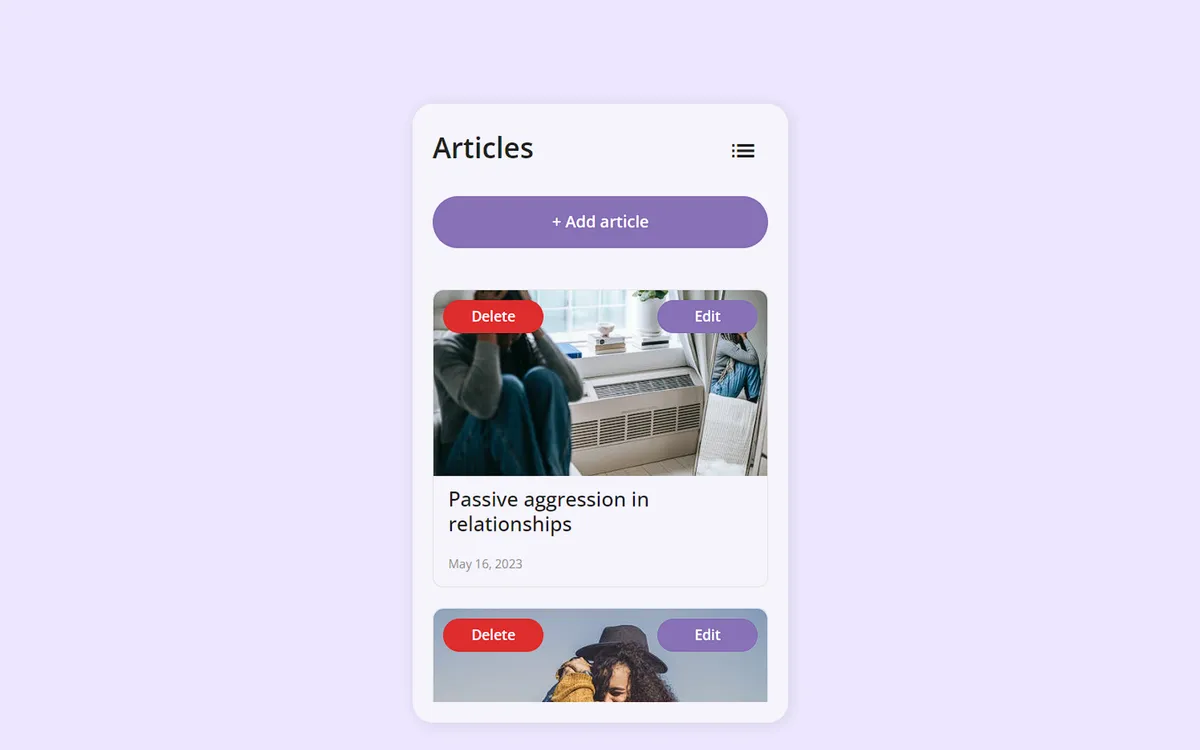 Ez Mental Health Mobile screenshot 3