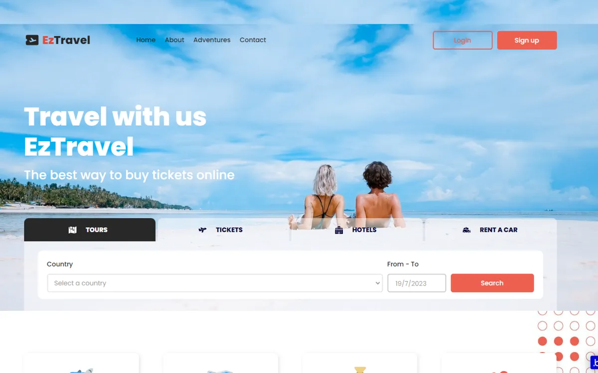 Ez Travel Marketplace screenshot 1