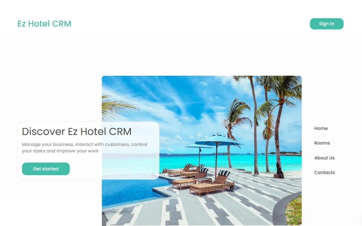 Ez Hotel CRM screenshot 1