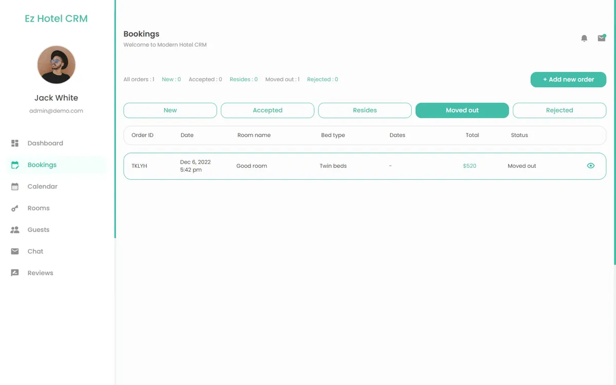 Ez Hotel CRM screenshot 3