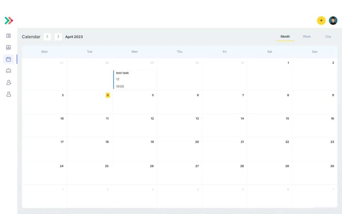 Ez Hr CRM Dashboard screenshot 6