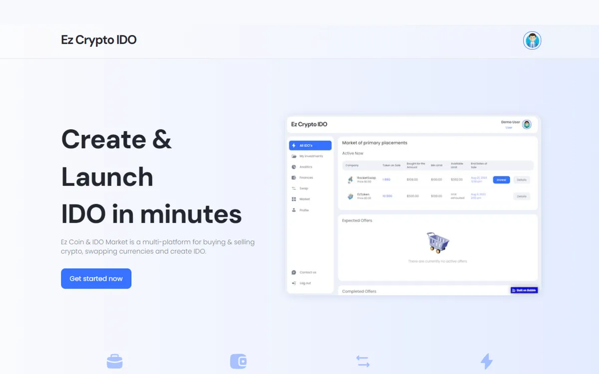 Ez Crypto & Ido screenshot 1