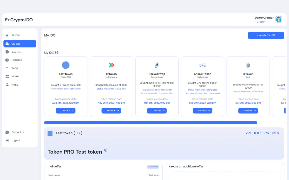Ez Crypto & Ido screenshot 3