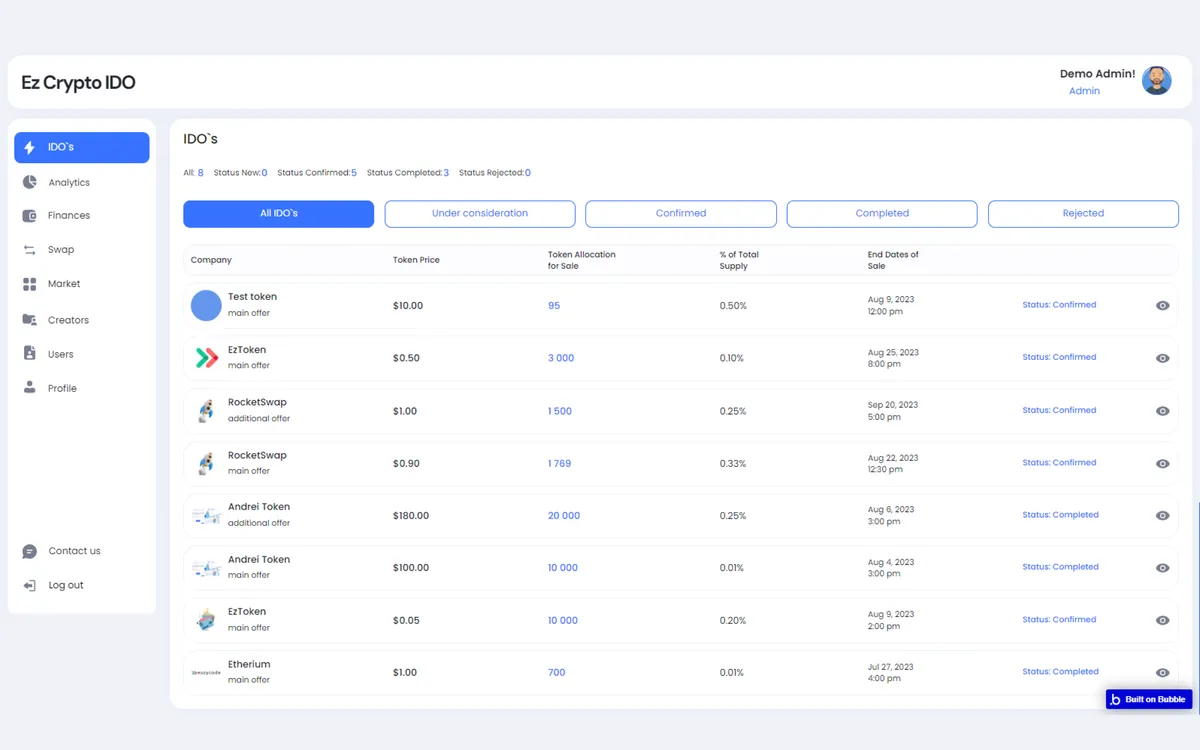 Ez Crypto & Ido screenshot 6