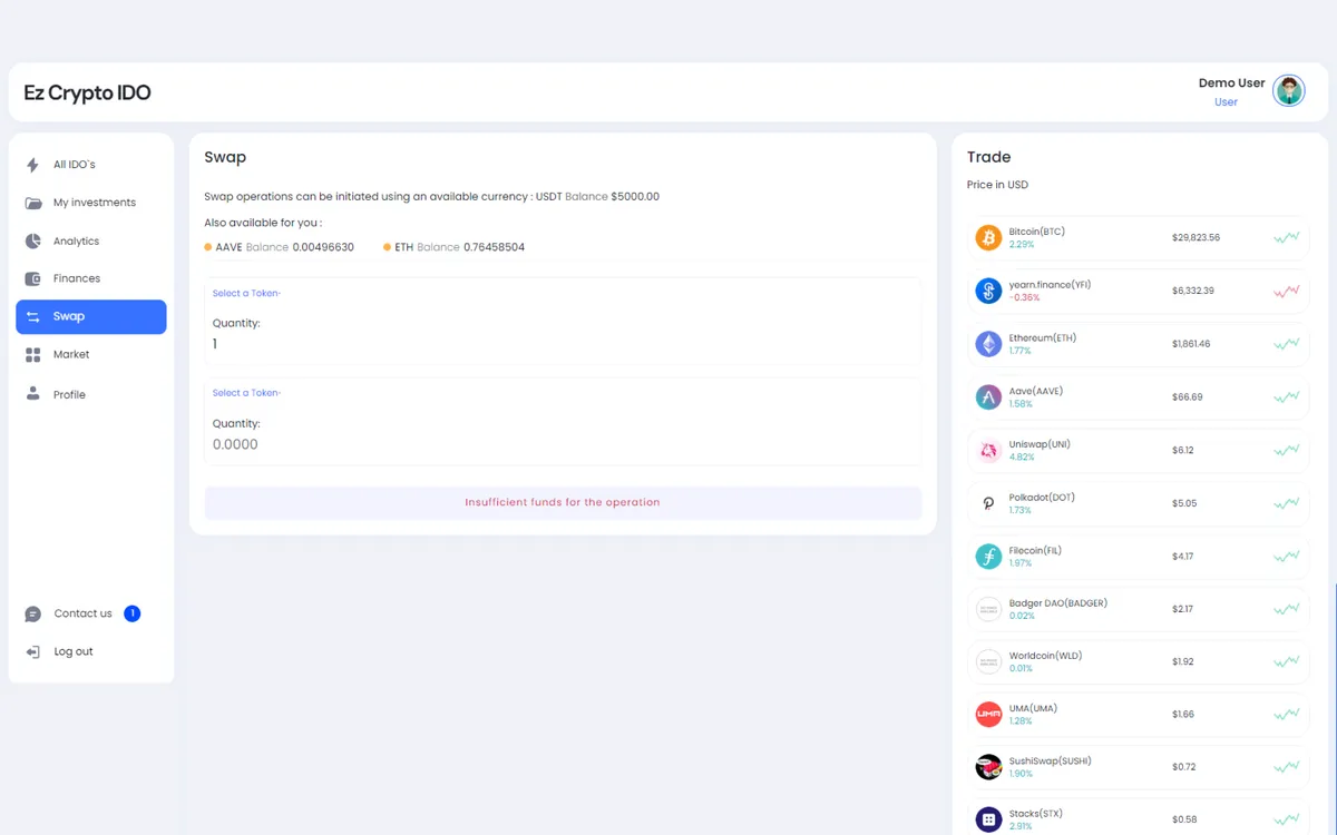 Ez Crypto & Ido screenshot 7