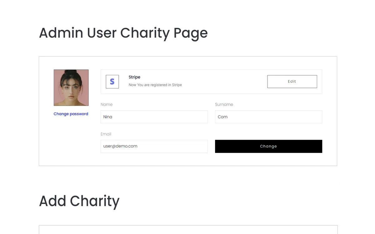 Ez Donation App screenshot 2