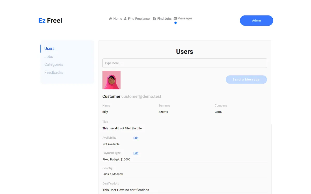 Ez Freelance like Upwork screenshot 2