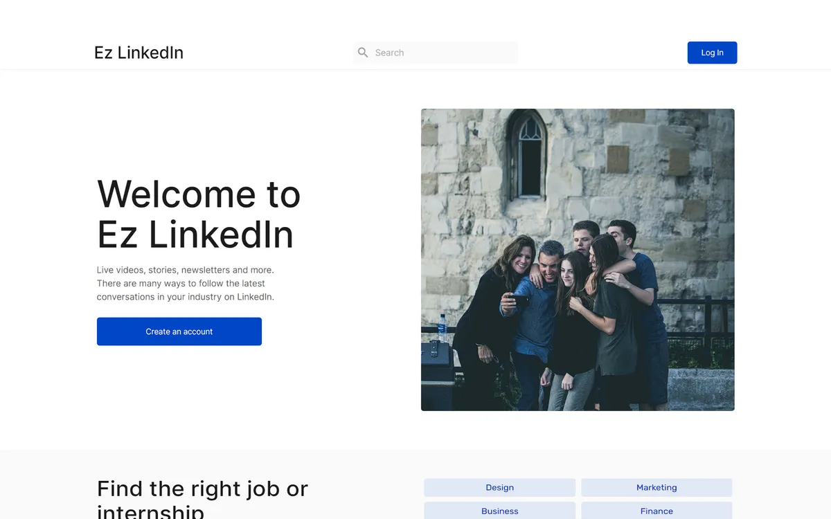Ez LinkedIn - Jobs Network screenshot 1