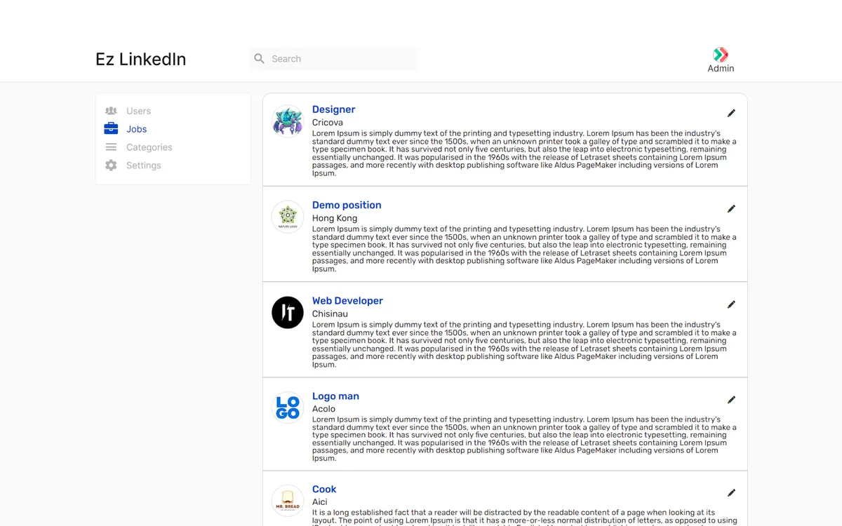 Ez LinkedIn - Jobs Network screenshot 3