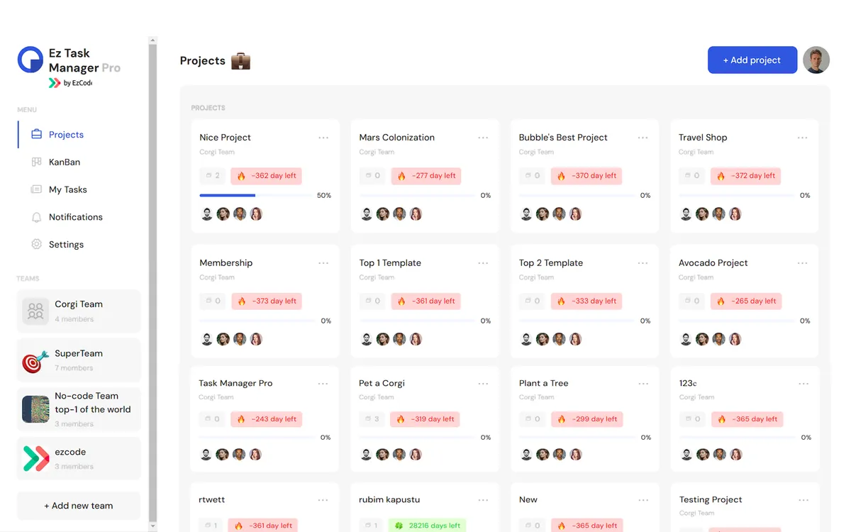 Ez Task Manager Pro screenshot 2