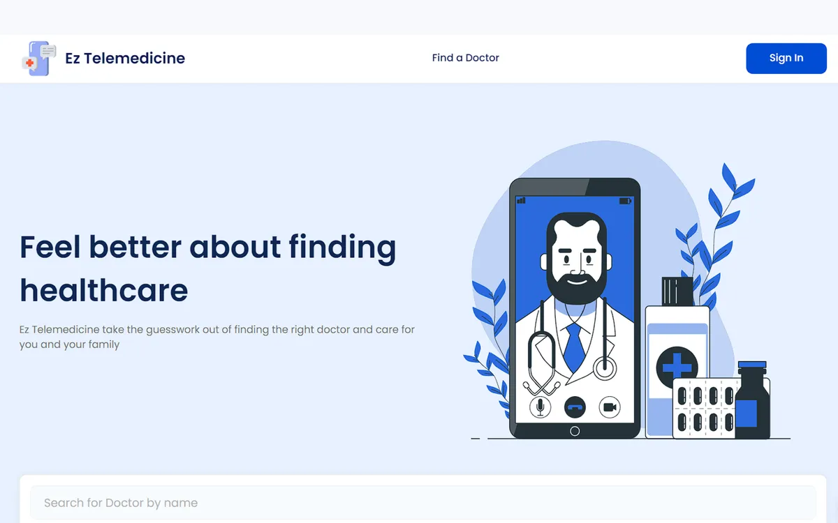 Ez Appointments - Telemedicine screenshot 1