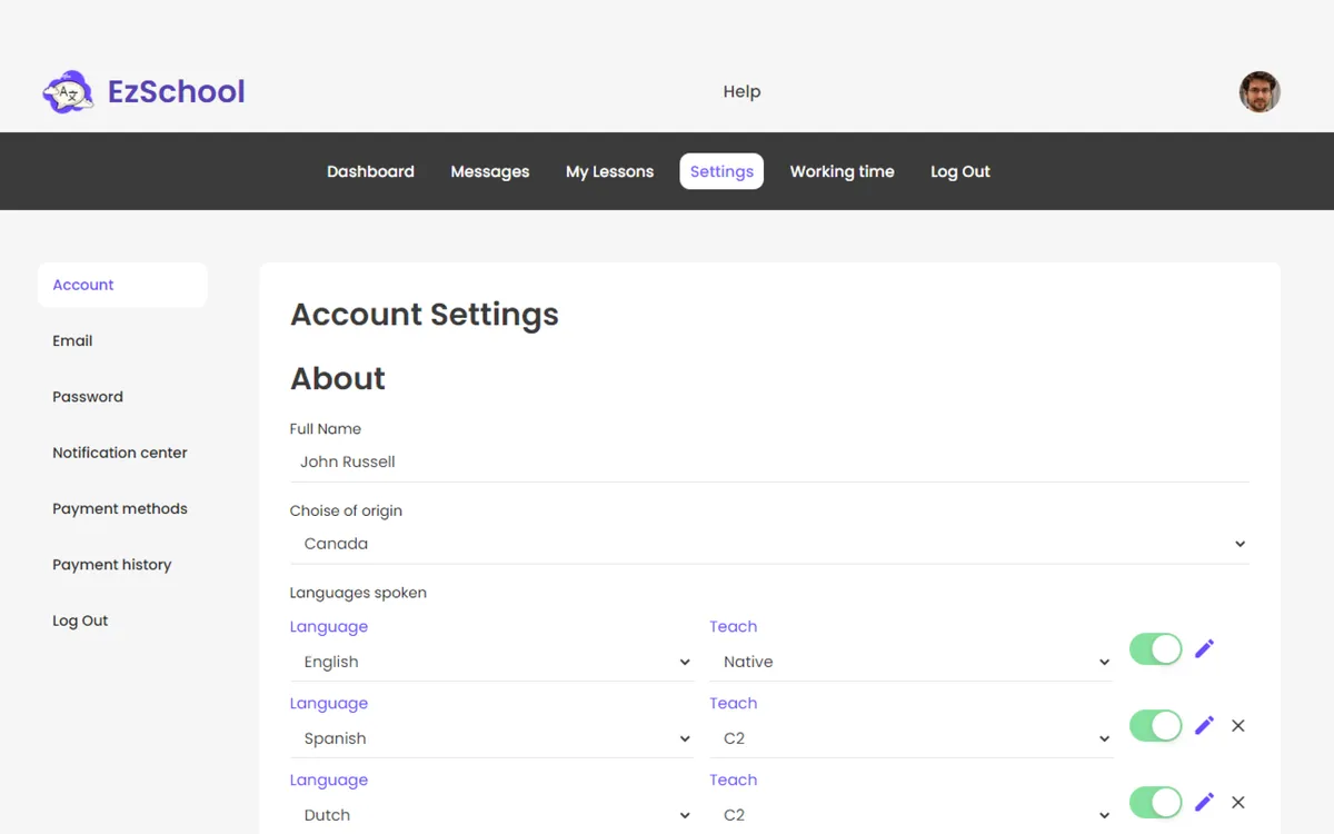 Ez School - Learning & Booking screenshot 4