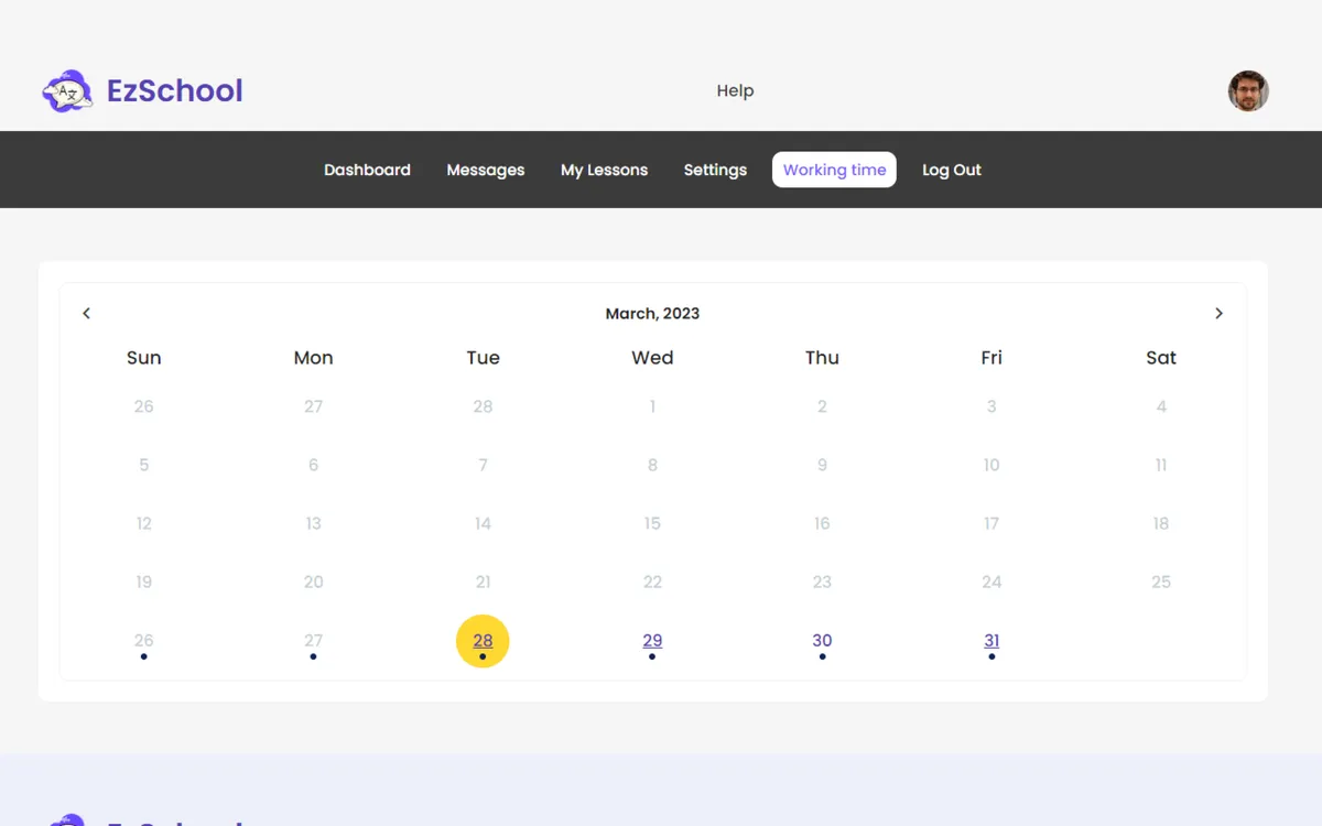 Ez School - Learning & Booking screenshot 5