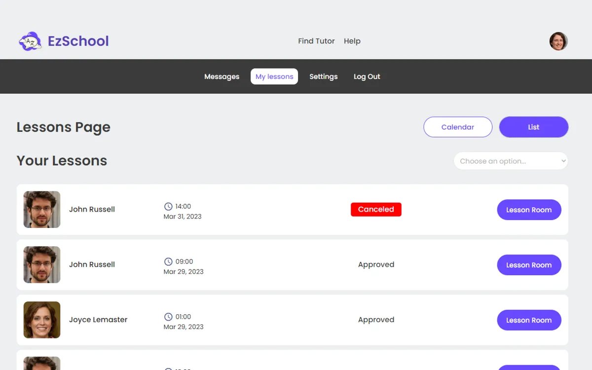 Ez School - Learning & Booking screenshot 6