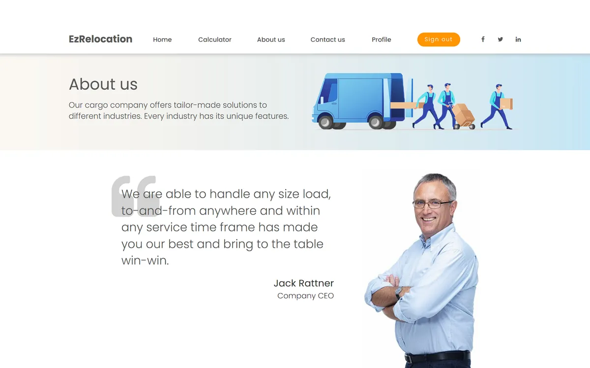 Ez Relocation / Moving Company screenshot 6