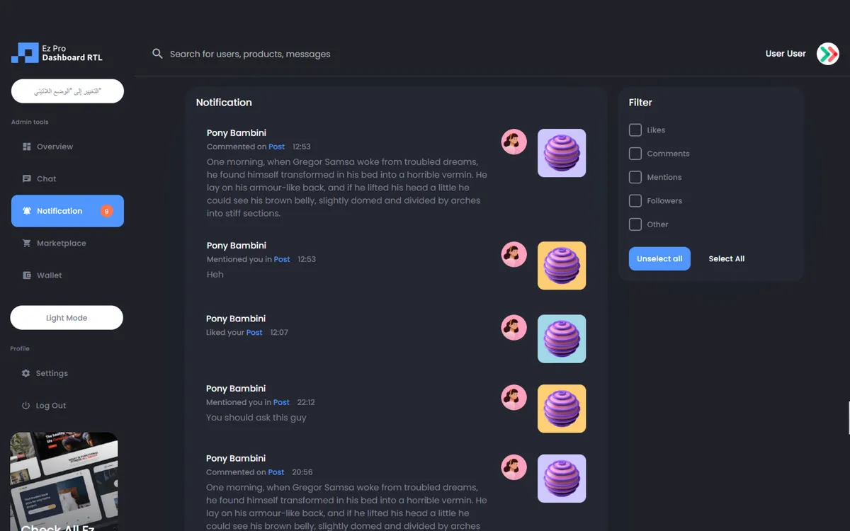 Ez Dashboard Pro screenshot 4