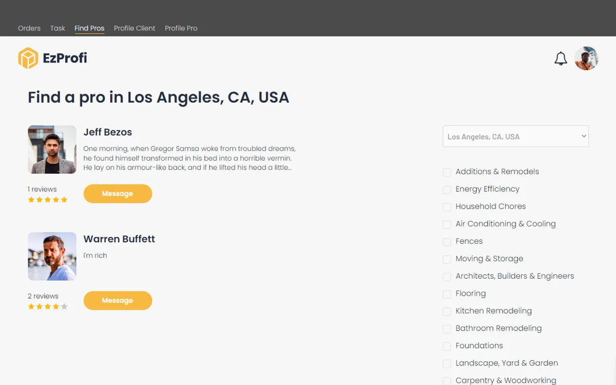 Ez Profi - Home Advisor screenshot 6