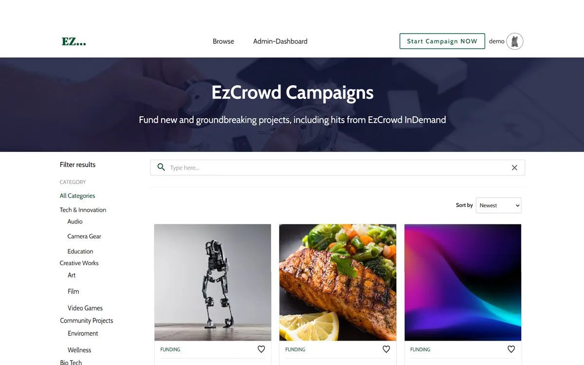 Ez Crowdfunding & Fundraising screenshot 6