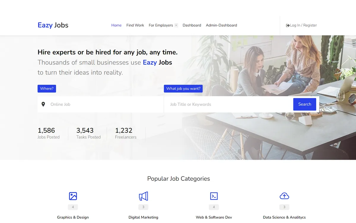 Ez Job Board - Listings screenshot 1