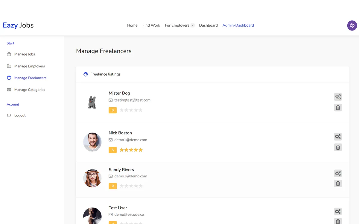 Ez Job Board - Listings screenshot 3