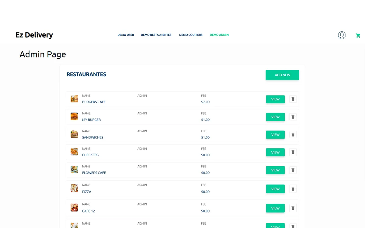 Ez Food Delivery App screenshot 2