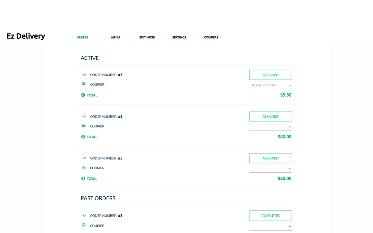 Ez Food Delivery App screenshot 4