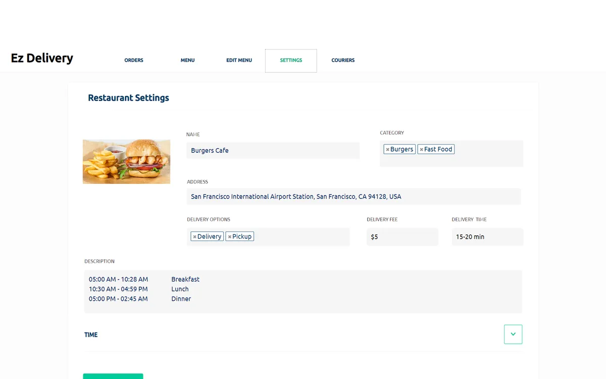 Ez Food Delivery App screenshot 6