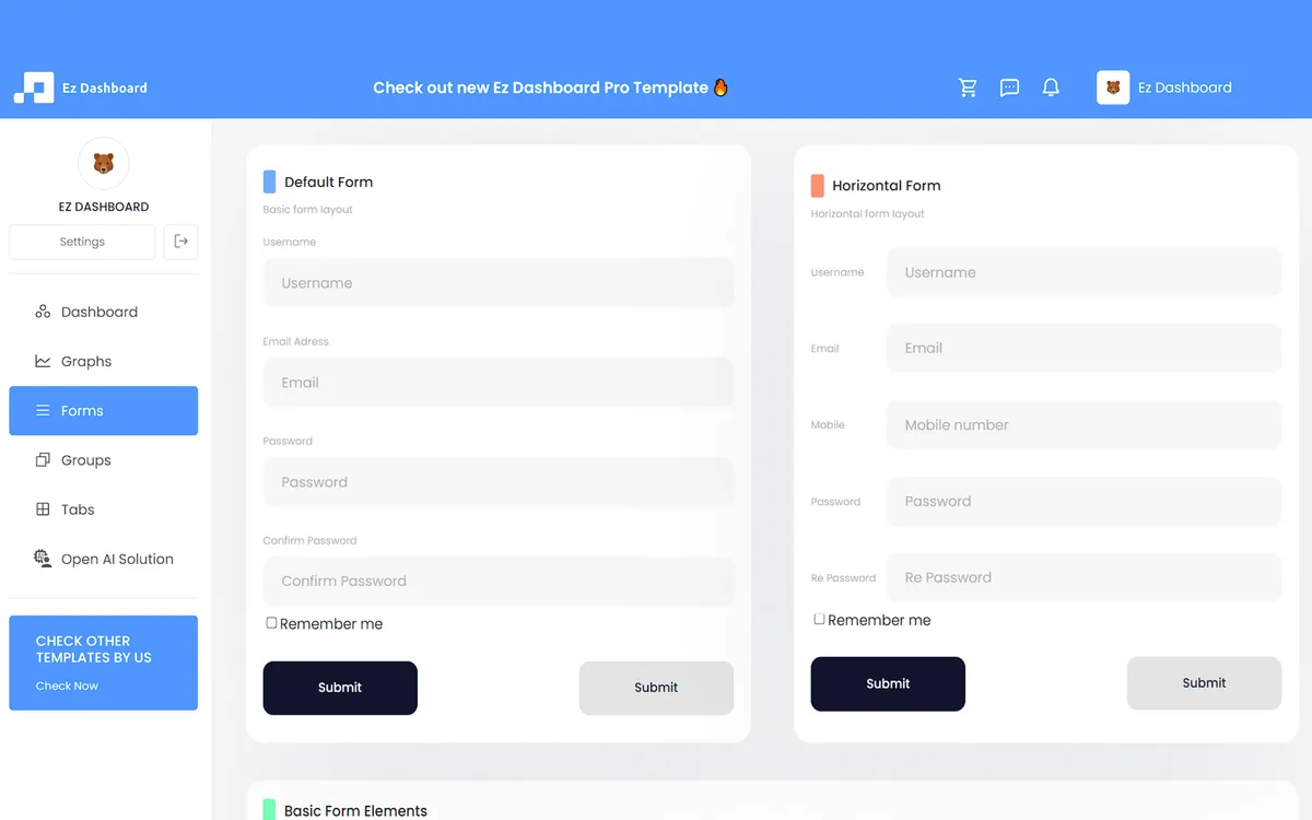 Ez Dashboard + OpenAI screenshot 4