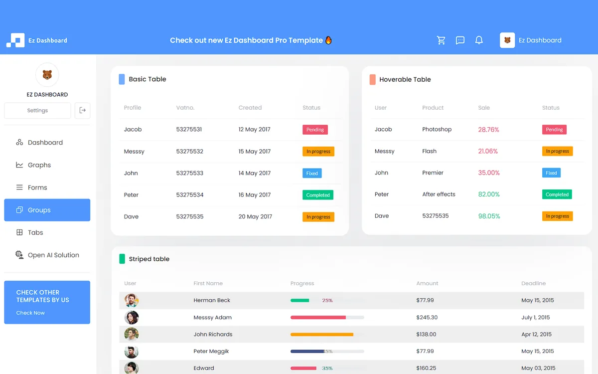 Ez Dashboard + OpenAI screenshot 5