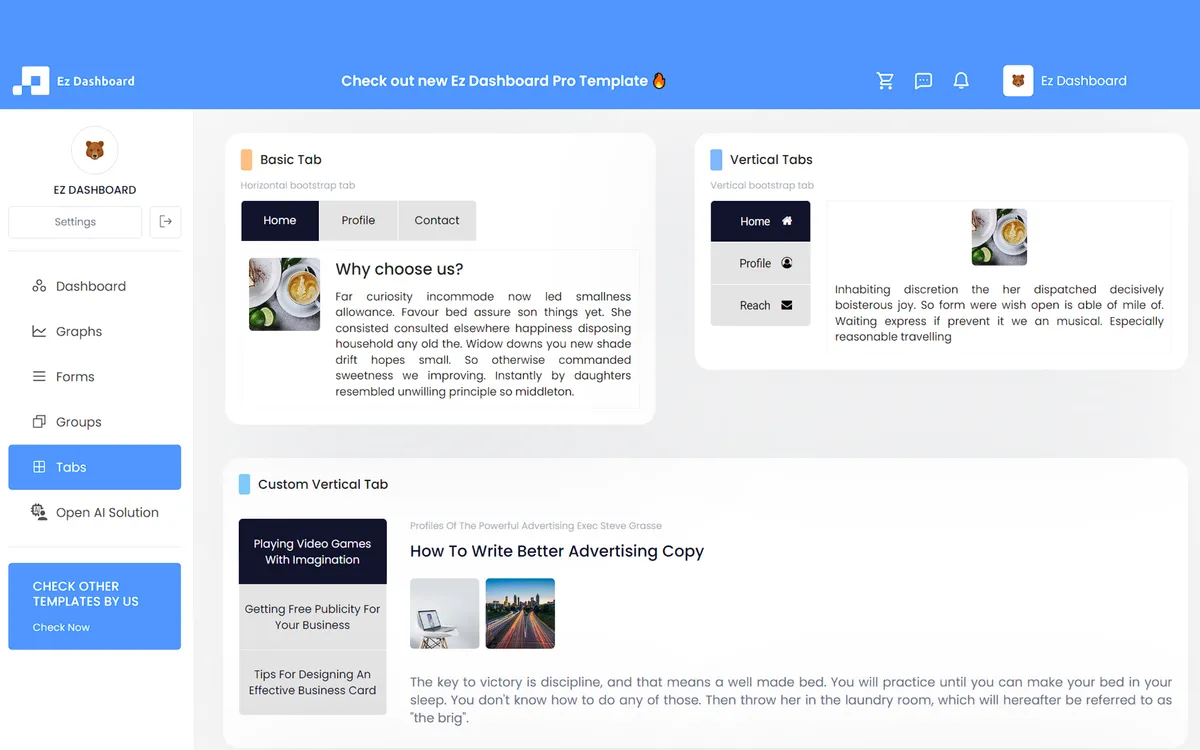 Ez Dashboard + OpenAI screenshot 6
