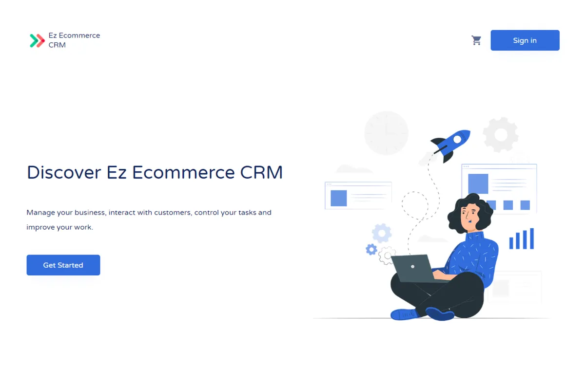 Ez Ecommerce CRM screenshot 1