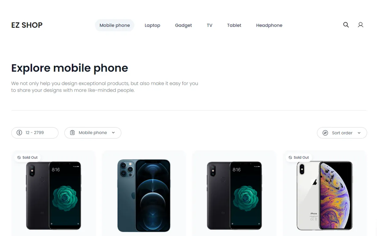 Ez Marketplace - Shop v3.0 screenshot 2