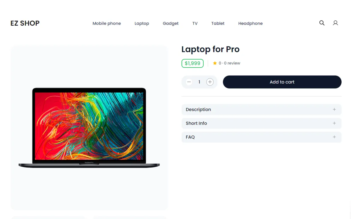 Ez Marketplace - Shop v3.0 screenshot 3