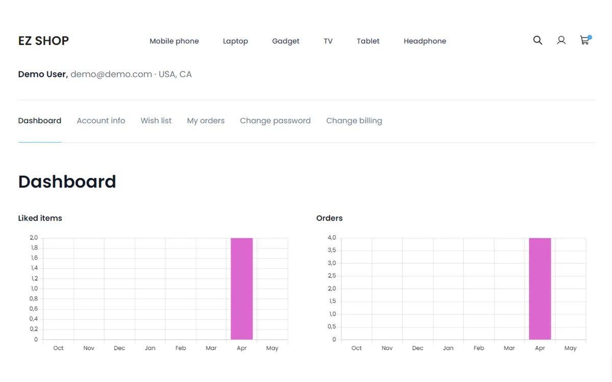Ez Marketplace - Shop v3.0 screenshot 6