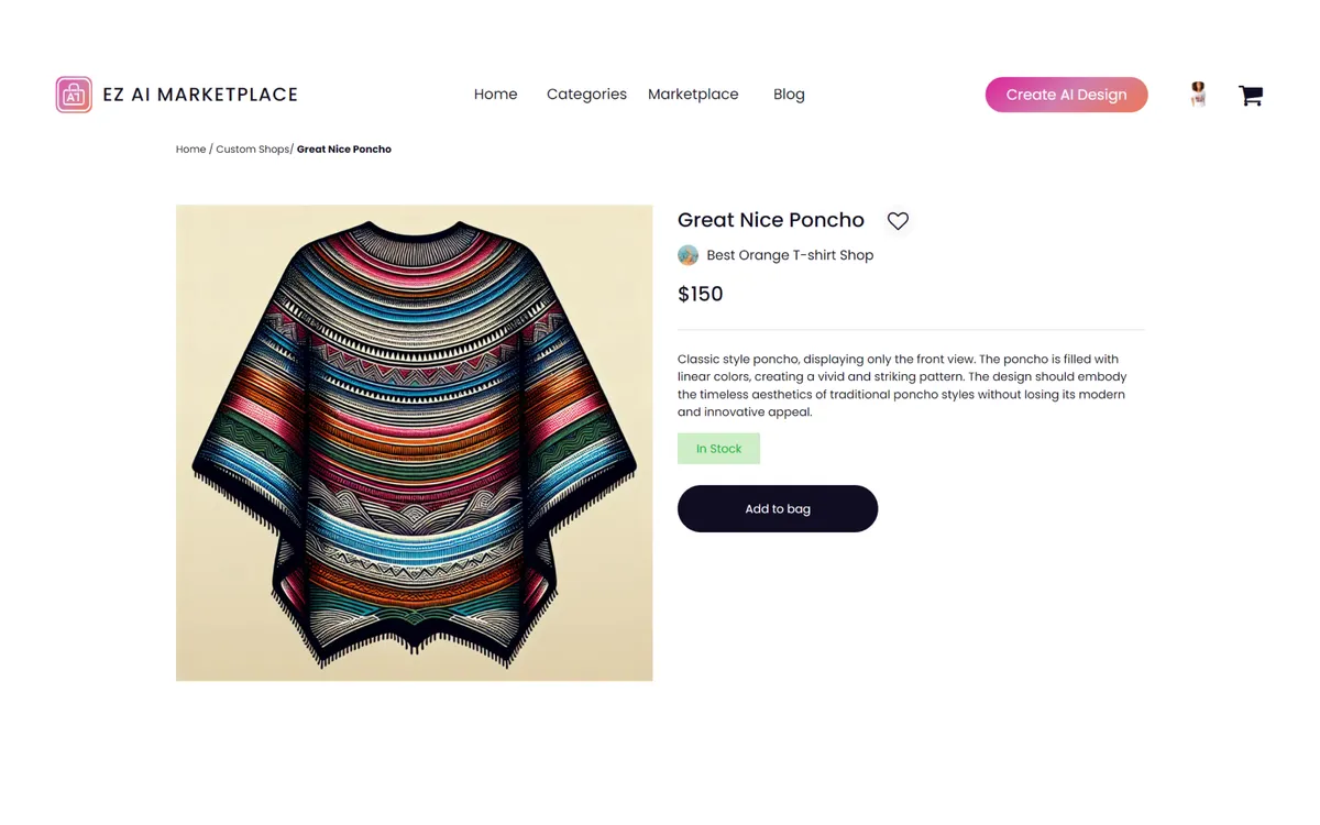 Ez AI Marketplace screenshot 3