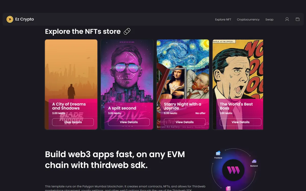 Ez Crypto & NFT Market screenshot 4