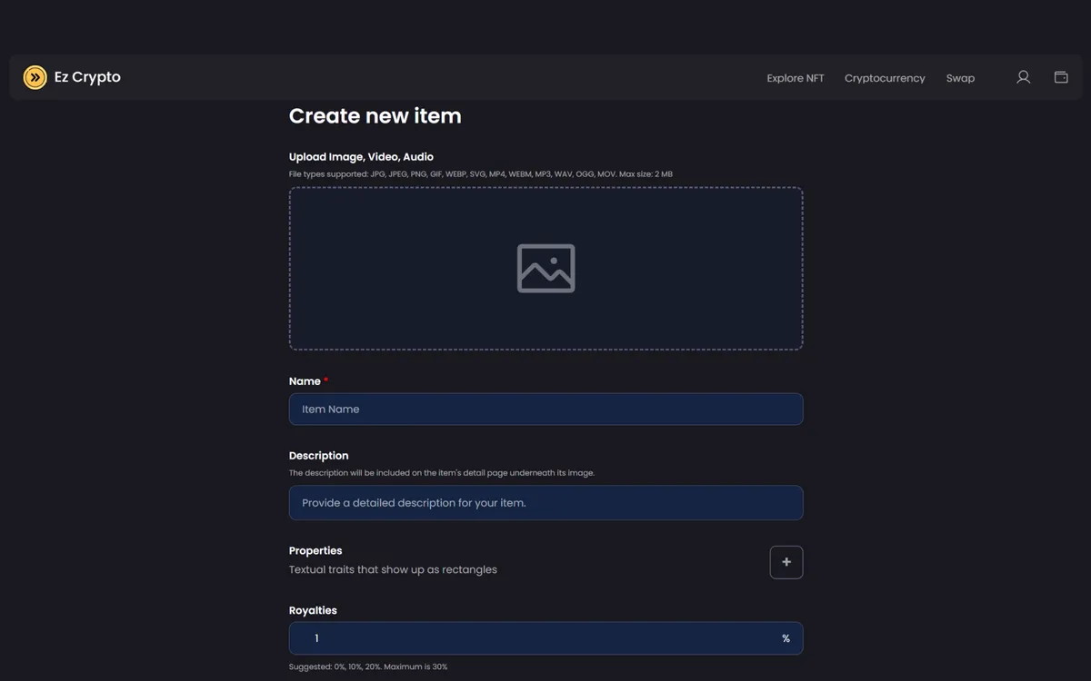 Ez Crypto & NFT Market screenshot 7