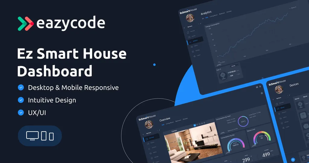 Ez Smart House Dashboard