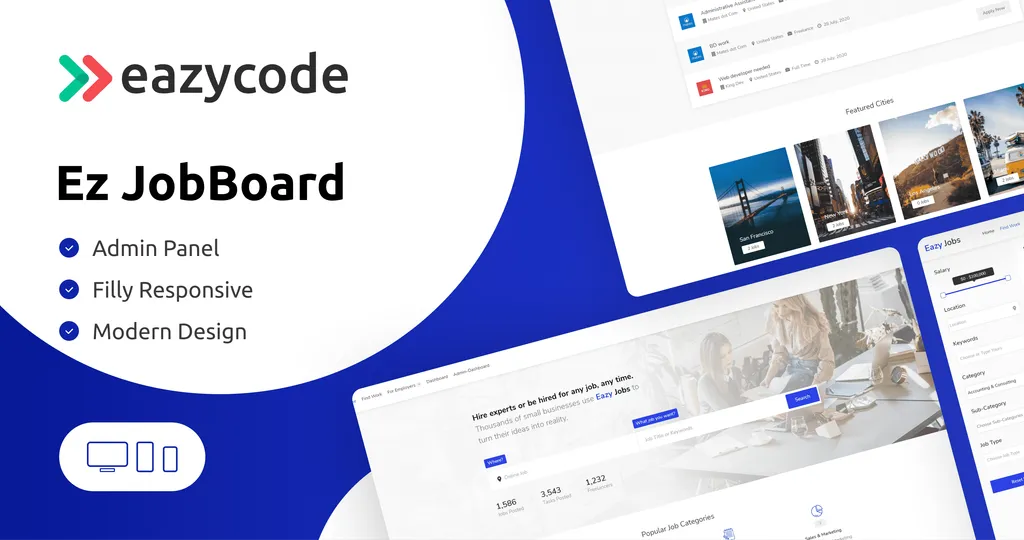 Ez Job Board - Listings