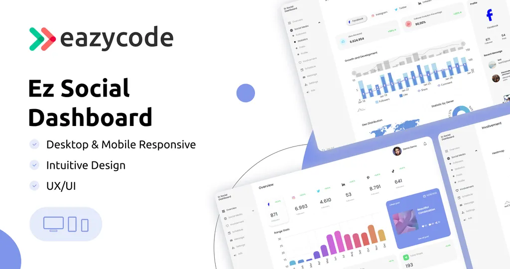 Ez Social Dashboard
