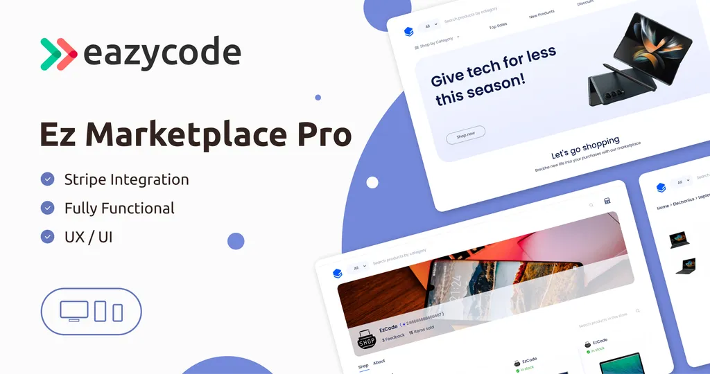 Ez Marketplace Pro - Shop