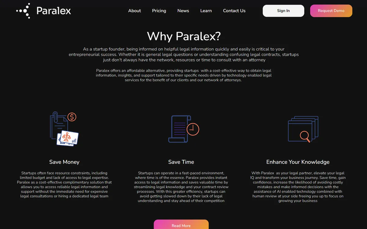 Paralex AI screenshot 3