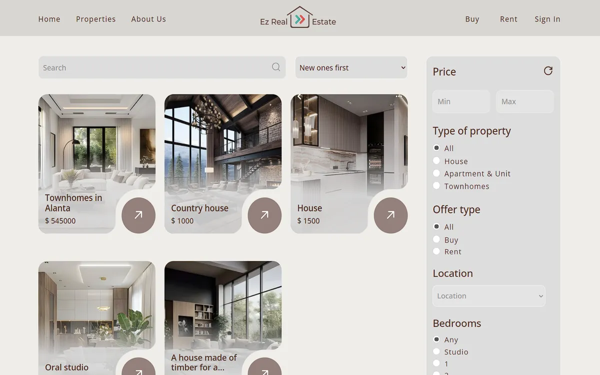 Ez Real Estate screenshot 2