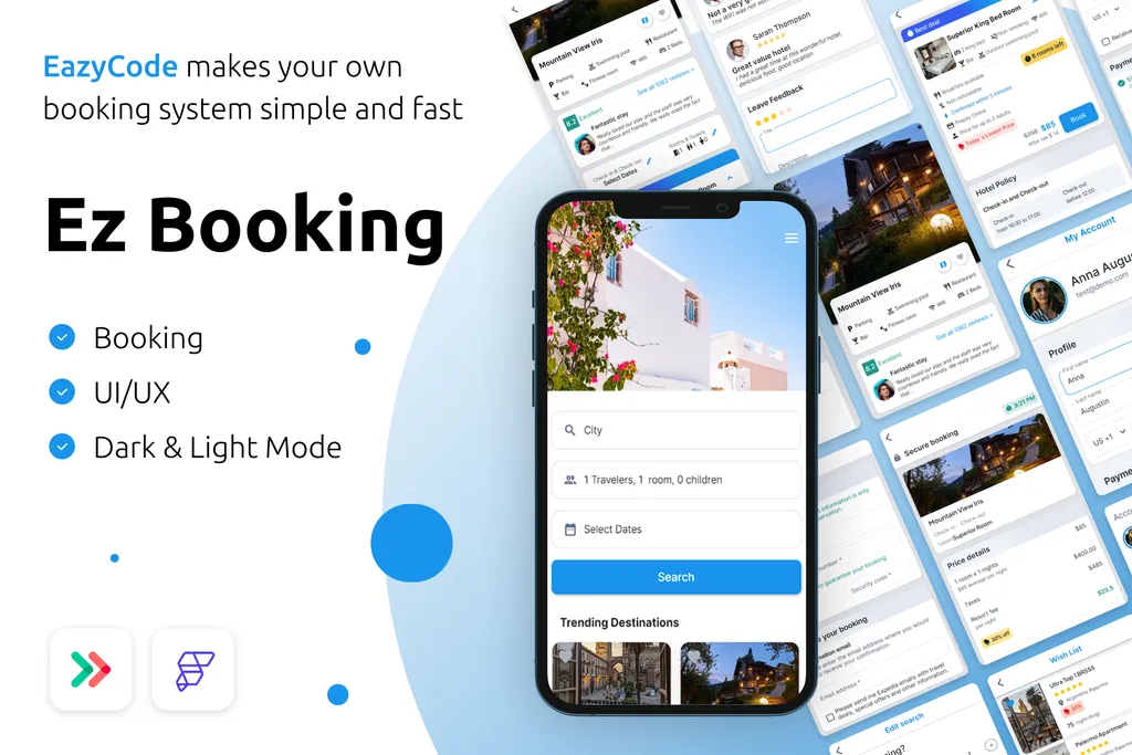 Ez Booking Flutterflow Template