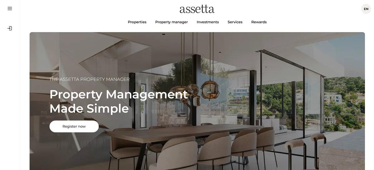 Assetta screenshot 1